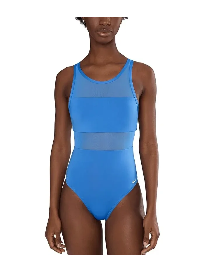 Купальник слитный Mesh V-Back Nike