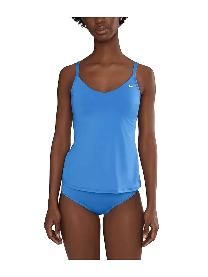 Танкини V-образный вырез Effortless Essential Nike — изображение 2 из 5, синий