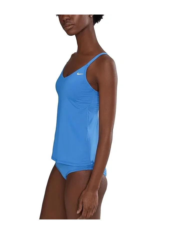 Танкини V-образный вырез Effortless Essential Nike — изображение 3 из 5, синий