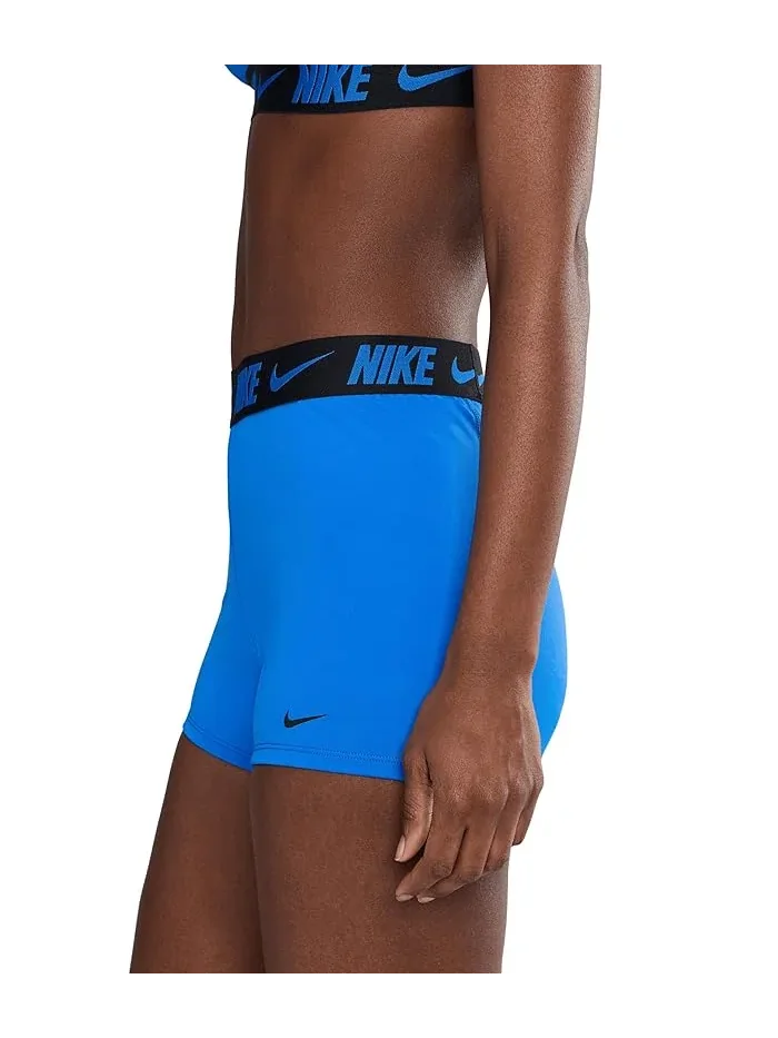 Плавки Nike Logo Tape Kickshort синие Nike — изображение 3 из 5, бирюзовый