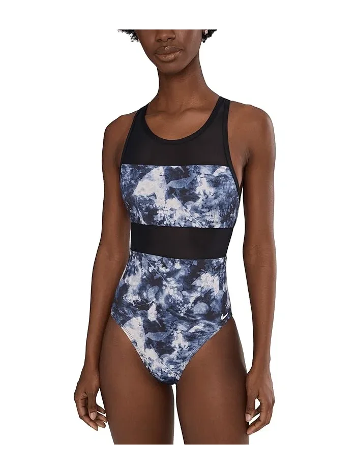 Купальник слитный Frozen Floral V-back Nike