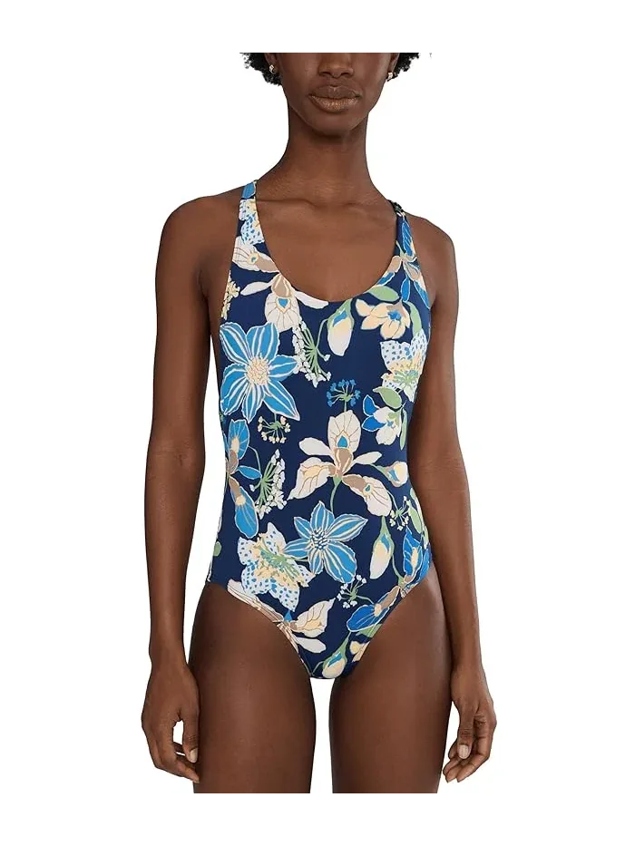 Купальник слитный Hot House Floral Nike