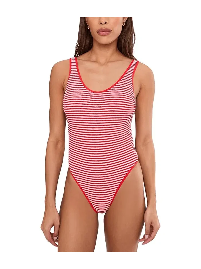 Купальник слитный ретро Club House Seafolly