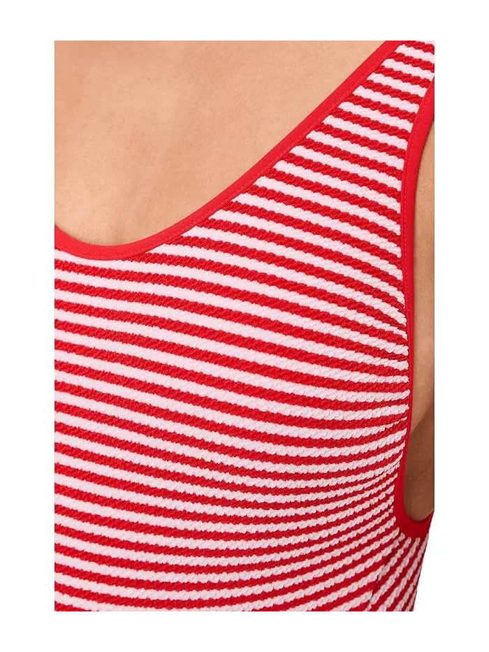 Купальник слитный ретро Club House Seafolly — изображение 5 из 5, пламя