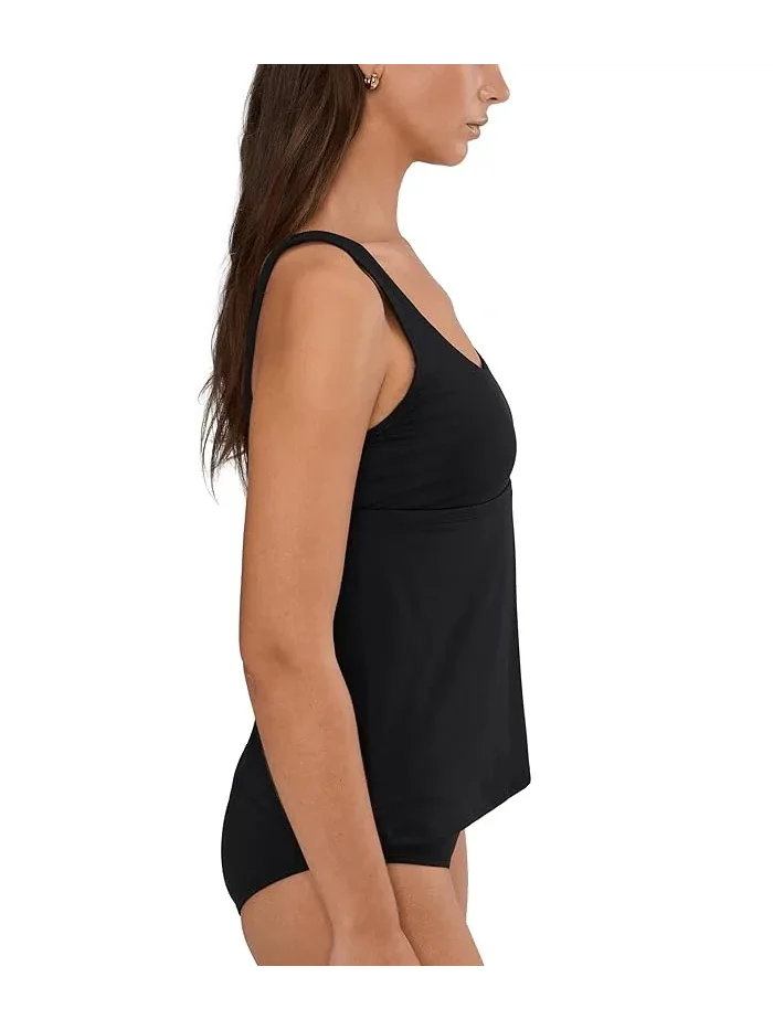 Танкини Nike Effortless Essential Scoop Neck — изображение 3 из 5, черный