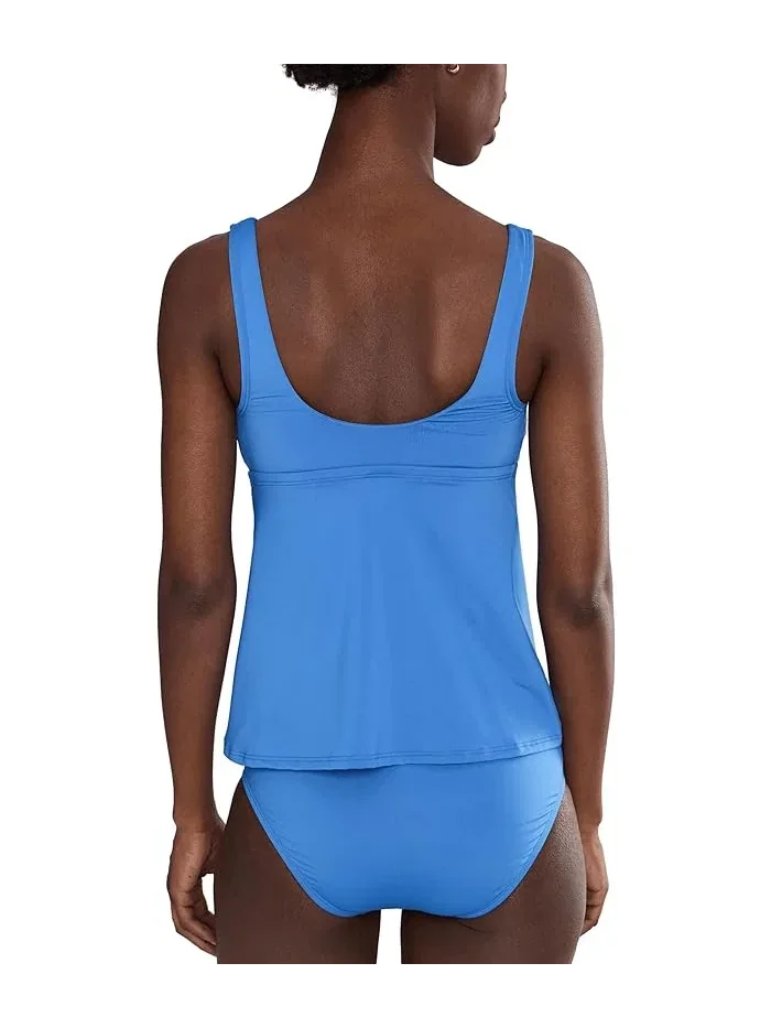 Танкини Nike Effortless Essential Scoop Neck — изображение 4 из 5, синий