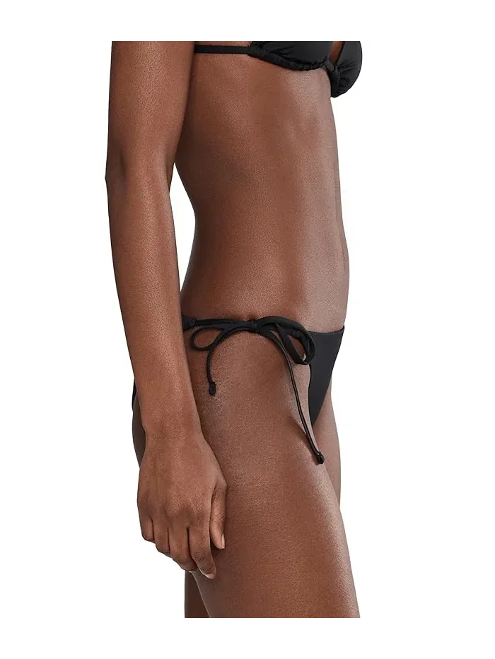 Бикини Nike Effortless Essential Tie String — изображение 3 из 5, черный