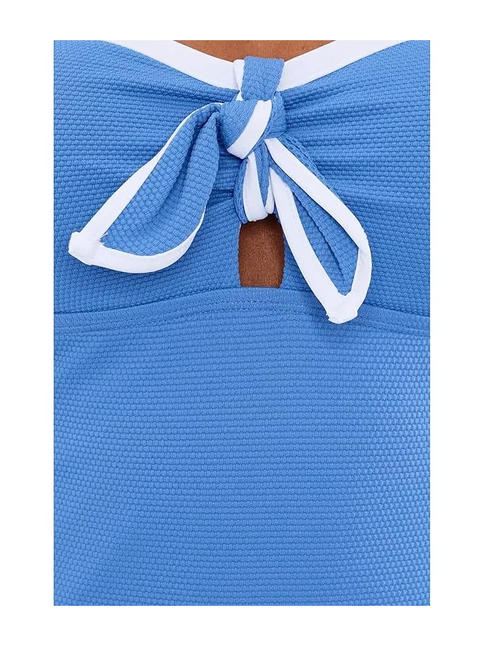Купальник с бандо Island Cays Cabana Tie Bandini Tommy Bahama — изображение 5 из 5, синий