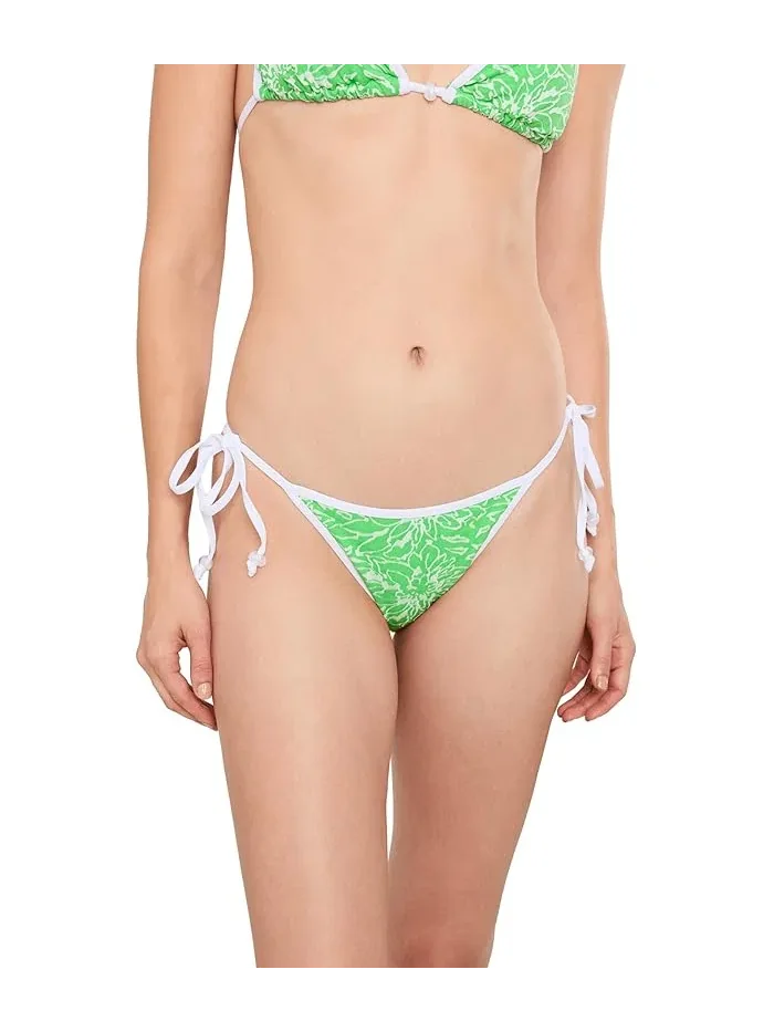 Купальник раздельный с завязками Water Lily Demi Tie Side Bottom BECCA