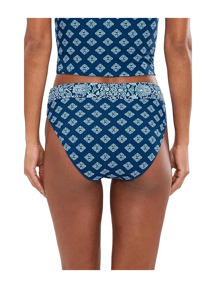 Купальник раздельный высокий с принтом Noble Pineapple Tommy Bahama — изображение 4 из 5, белый