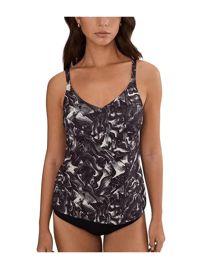 Танкини Nike Expressive Brushstrokes V-Neck