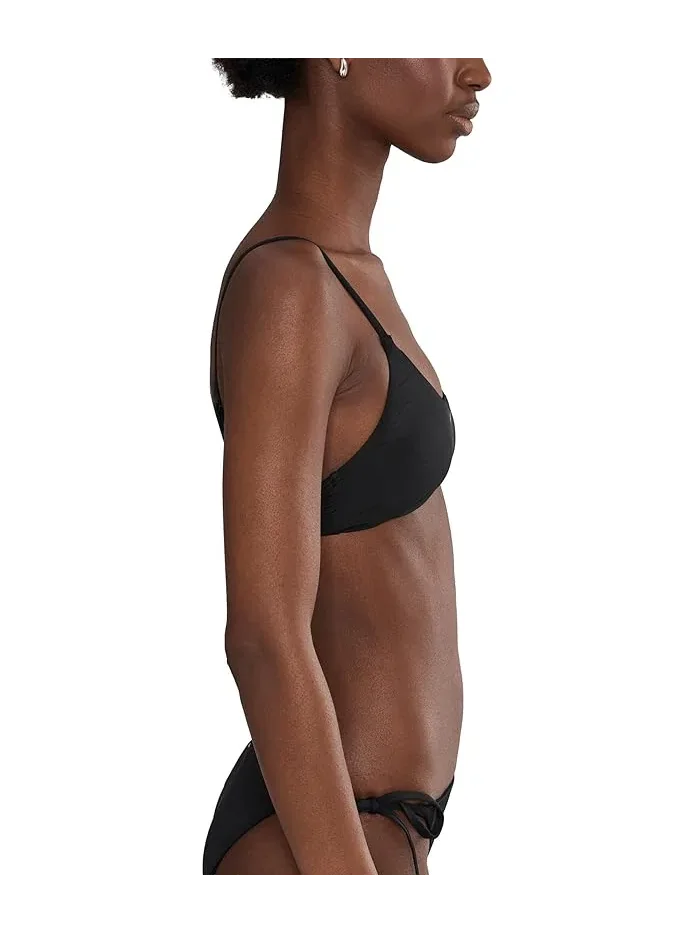 Бикини топ Nike Effortless Essential Bralette — изображение 3 из 5, черный
