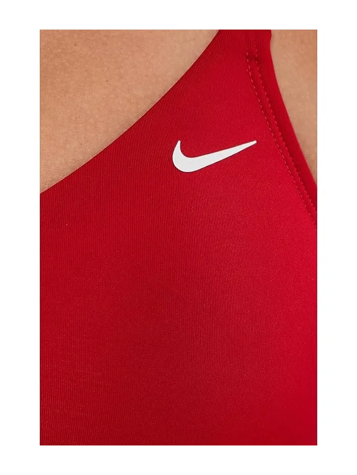 Купальник раздельный V-образный Nike Effortless Essential — изображение 5 из 5, красный