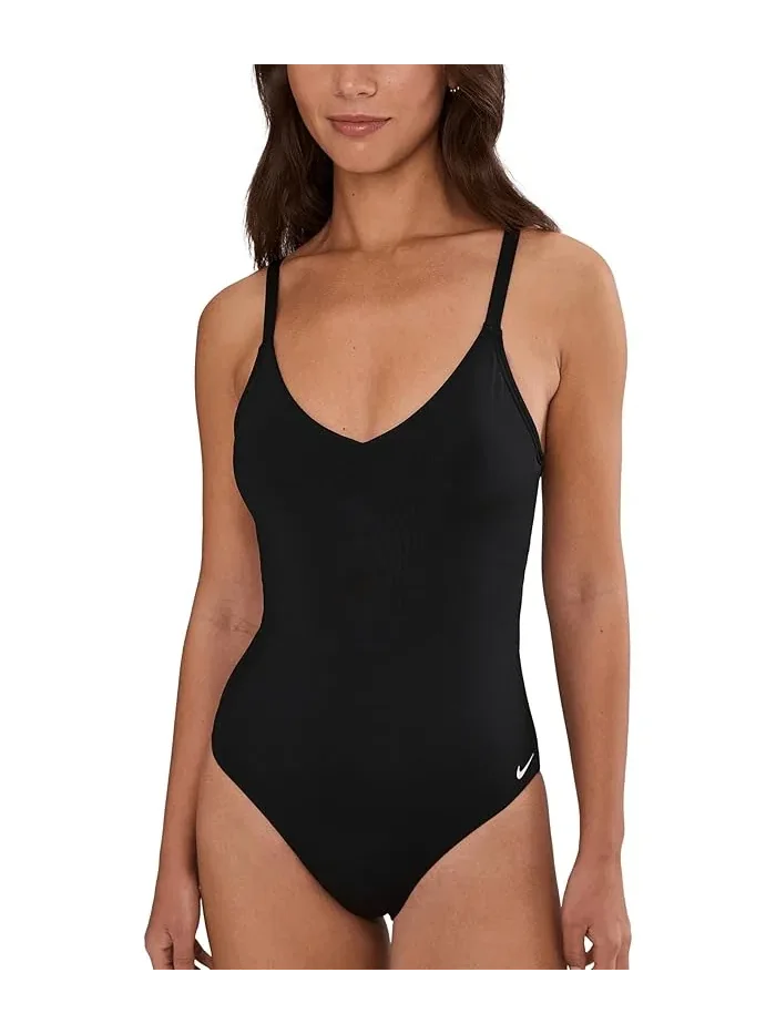 Купальник слитный Effortless Essential V-Neck Nike