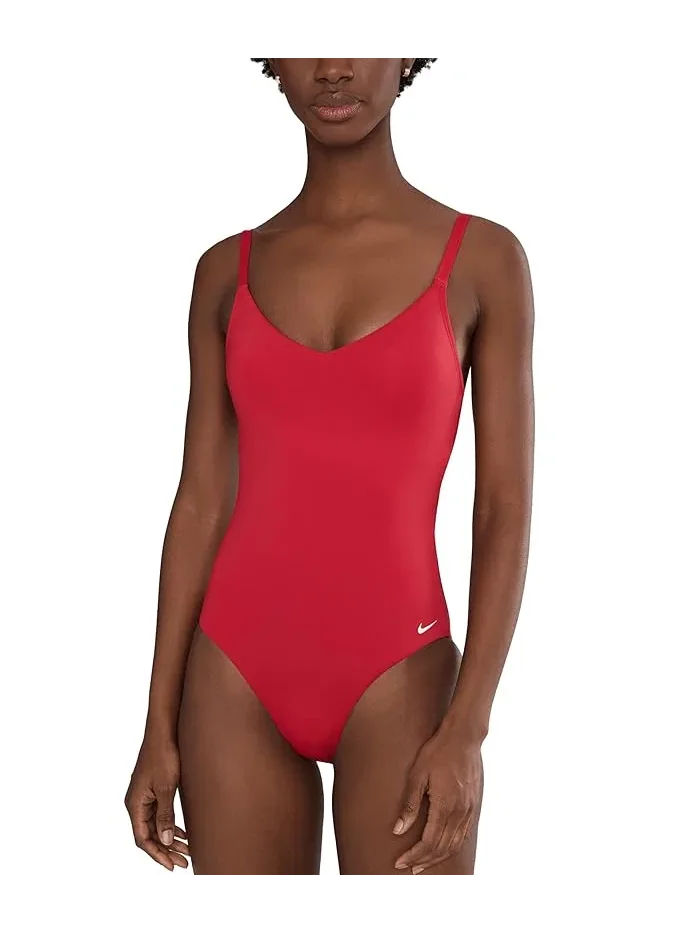 Купальник слитный Effortless Essential V-Neck Nike