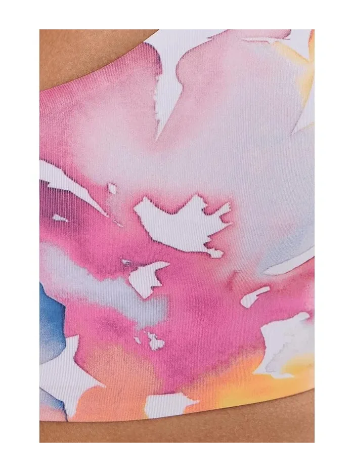 Купальник слитный с V-образным вырезом Aquarelle Nike — изображение 5 из 5, розовый