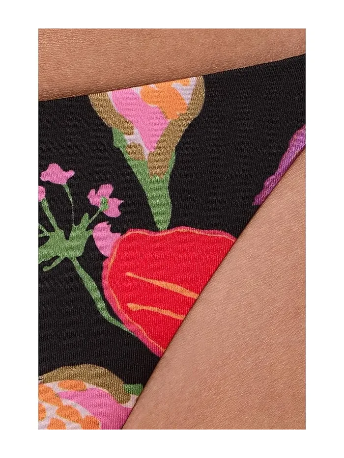 Купальник бикини Hot House Floral Tie String Nike — изображение 4 из 4, черный