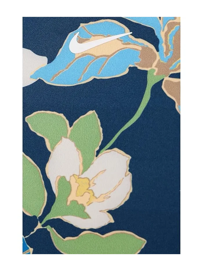 Купальник бикини с завязками Hot House Floral Tie String Nike — изображение 5 из 5, темно-синий