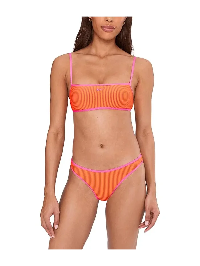Плавки Nike Ripple Texture Hipster Bottom — изображение 2 из 5, розовый
