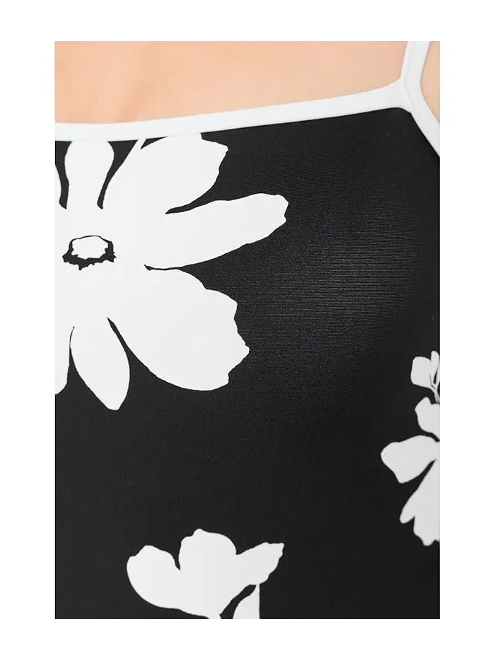 Купальник женский Seafolly Mayflower Square Neck One-Piece — изображение 4 из 4, черный