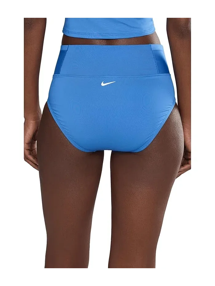 Купальник слитный высокий пояс Effortless Essential Nike — изображение 4 из 5, черный