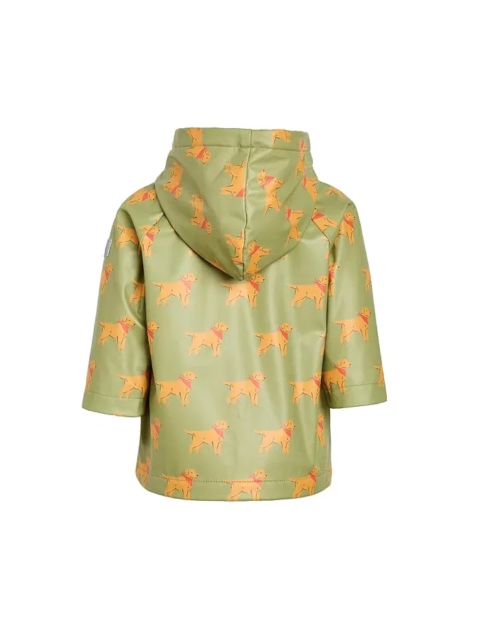 Дождевик Snap Rain Coat Hatley Kids — изображение 2 из 3, зеленый