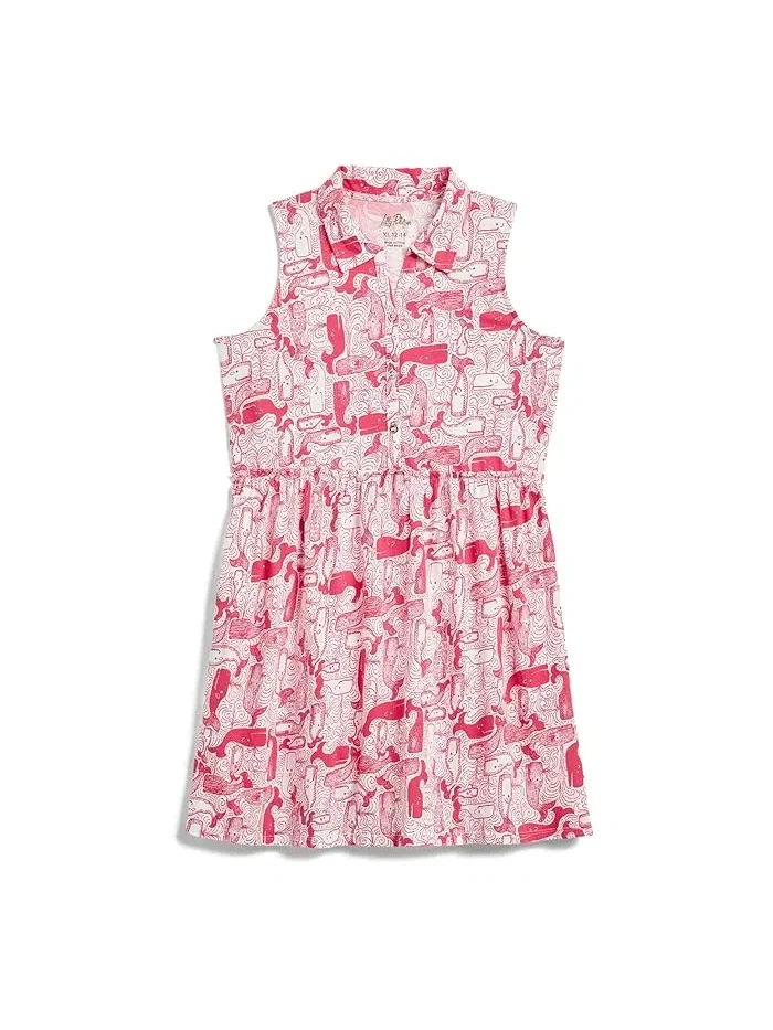 Платье Mini Arley хлопок Lilly Pulitzer Kids — розовый