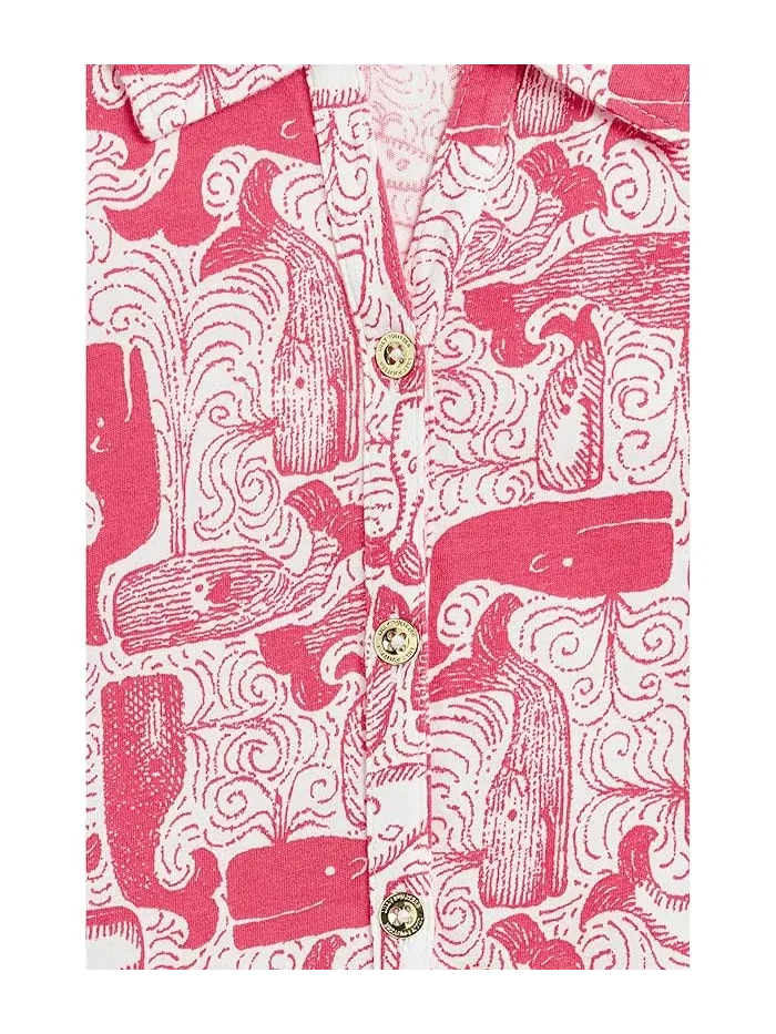 Платье Mini Arley хлопок Lilly Pulitzer Kids — изображение 3 из 3, розовый