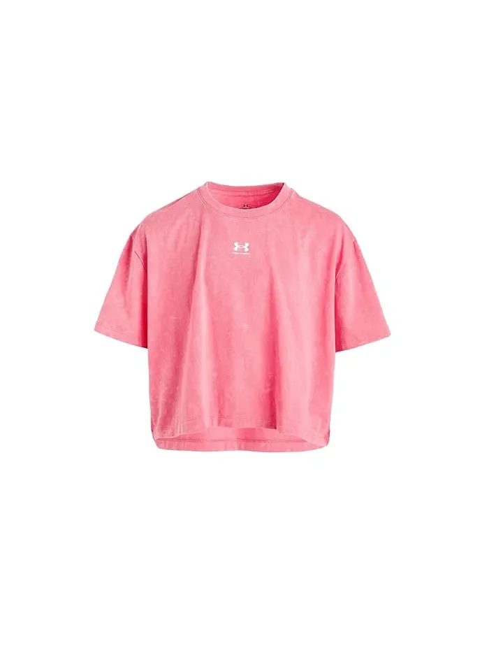 Футболка Rival Wash Short Sleeve Under Armour Kids