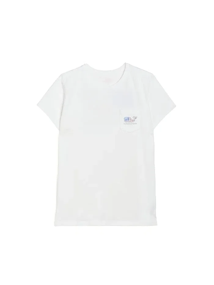 Футболка с карманом хлопковая Short Sleeve Pocket Tee Vineyard Vines Kids