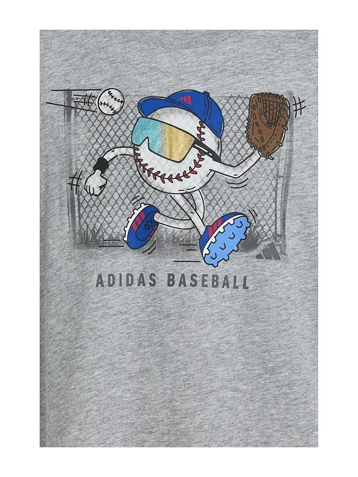 Футболка Stunner Outfield Adidas Kids — изображение 3 из 3, серый