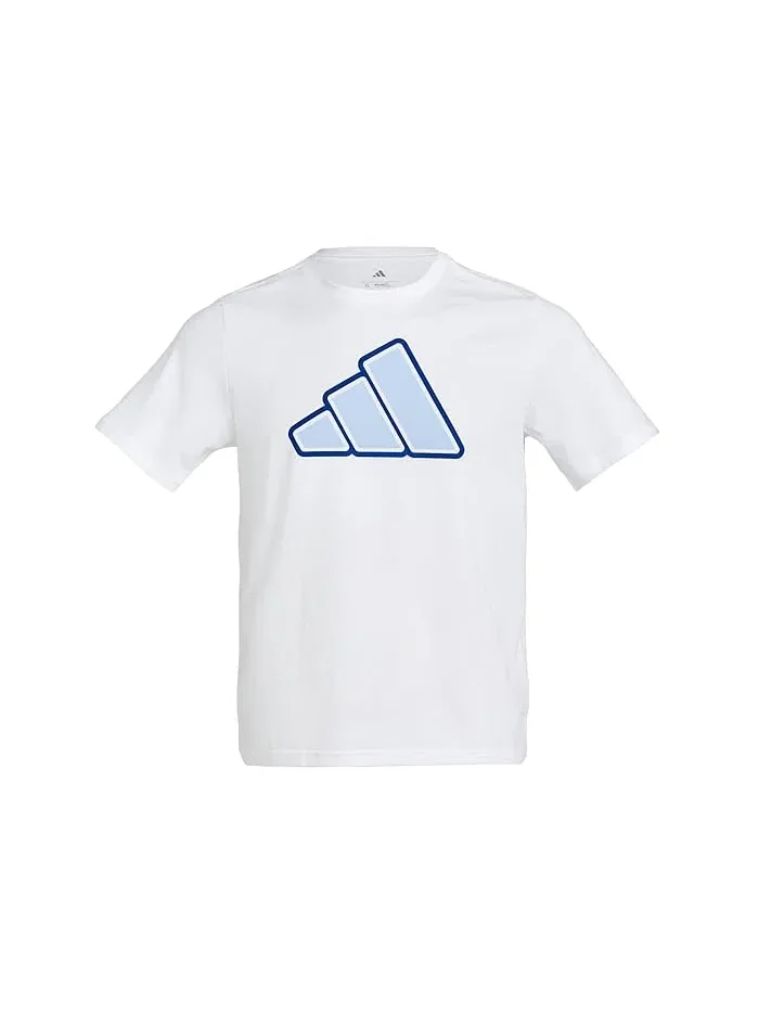 Футболка с логотипом Two-Color Logo Tee Adidas Kids
