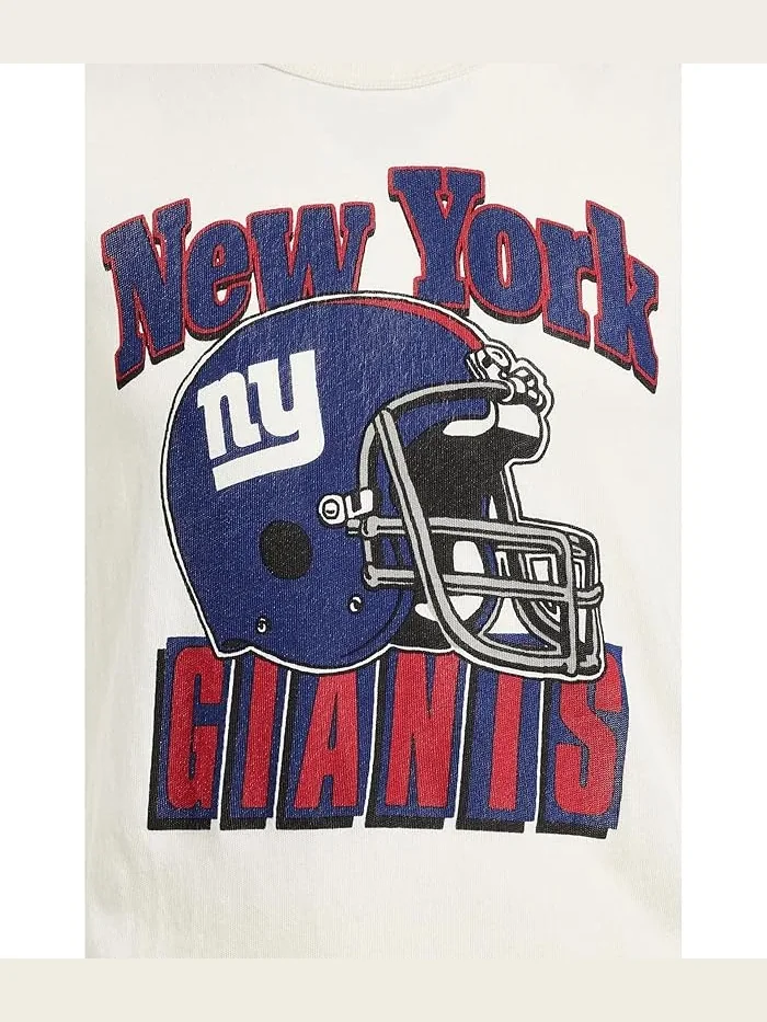 Футболка с принтом New York Giants NFL Junk Food Clothing Kids — изображение 3 из 3, черный