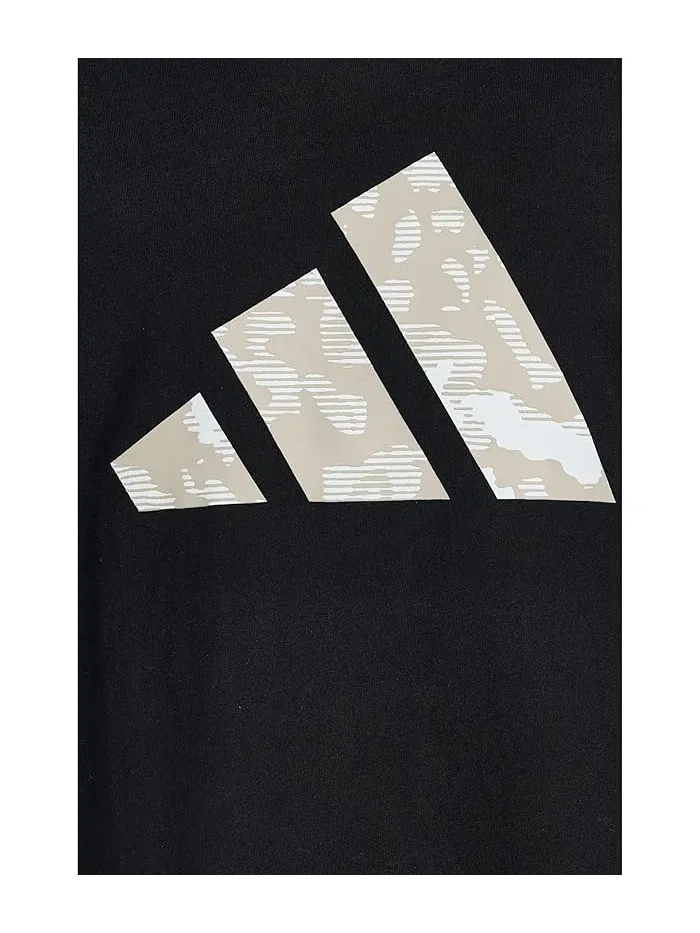 Футболка с камуфляжным логотипом Lenticular Camo Logo Tee Adidas Kids — изображение 3 из 3, мятный