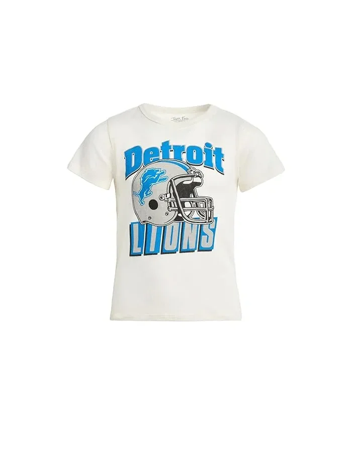 Футболка с принтом NFL Detroit Lions Helmet Junk Food Clothing Kids