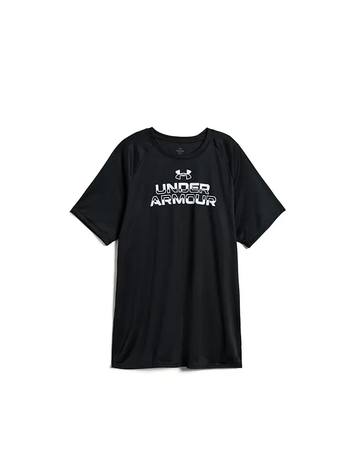 Футболка Tech Split Wordmark детская Under Armour Kids