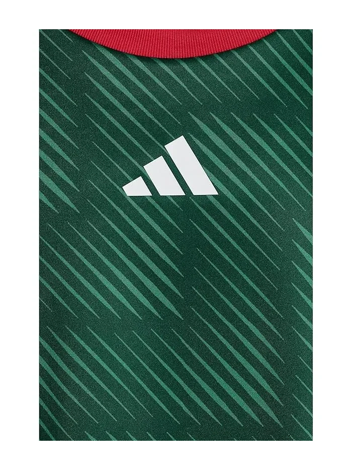 Футболка Aop World Soccer Top Adidas Kids — изображение 3 из 3, зеленый