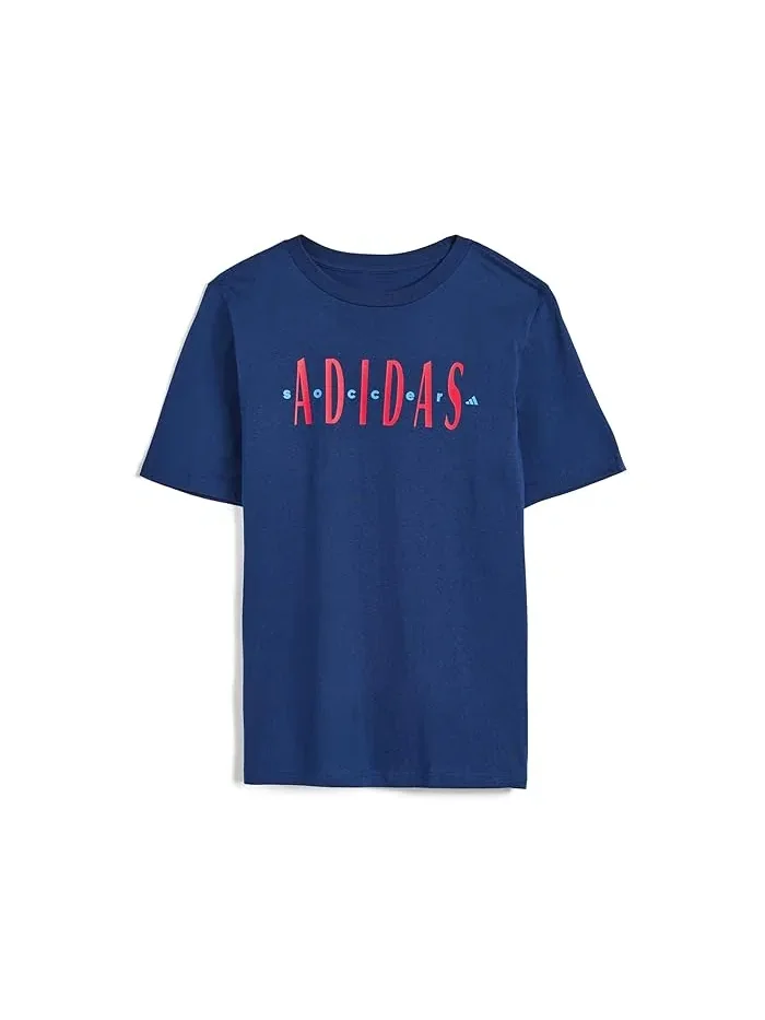 Футболка детская с принтом Adidas Soccer Tee Adidas Kids
