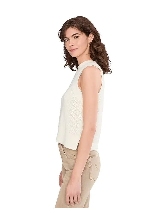 Топ Demi High Crew Neck Tank 525 America — изображение 3 из 5, мел