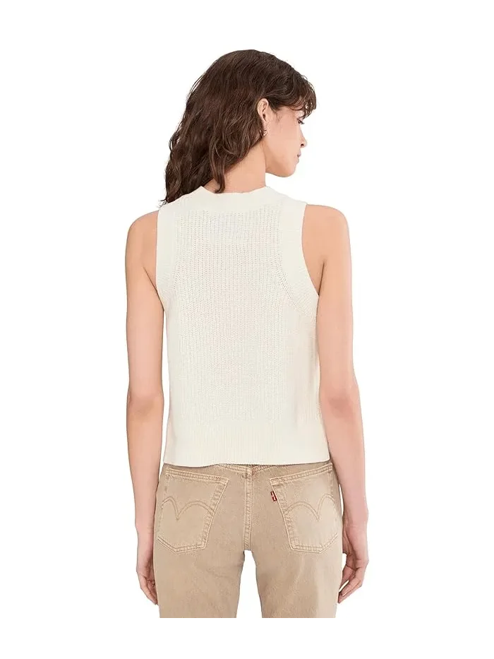 Топ Demi High Crew Neck Tank 525 America — изображение 4 из 5, мел