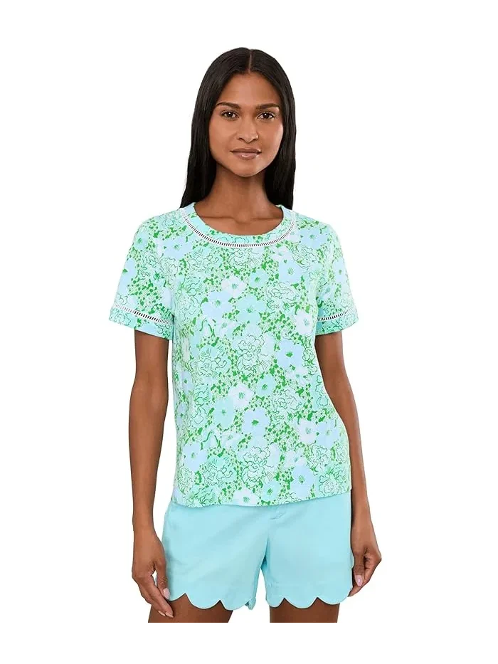 Топ кружевной Clairmont Lilly Pulitzer — изображение 1 из 5, мятный