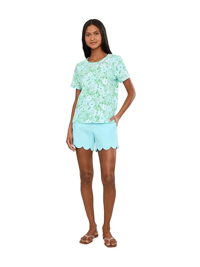 Топ кружевной Clairmont Lilly Pulitzer — изображение 2 из 5, мятный