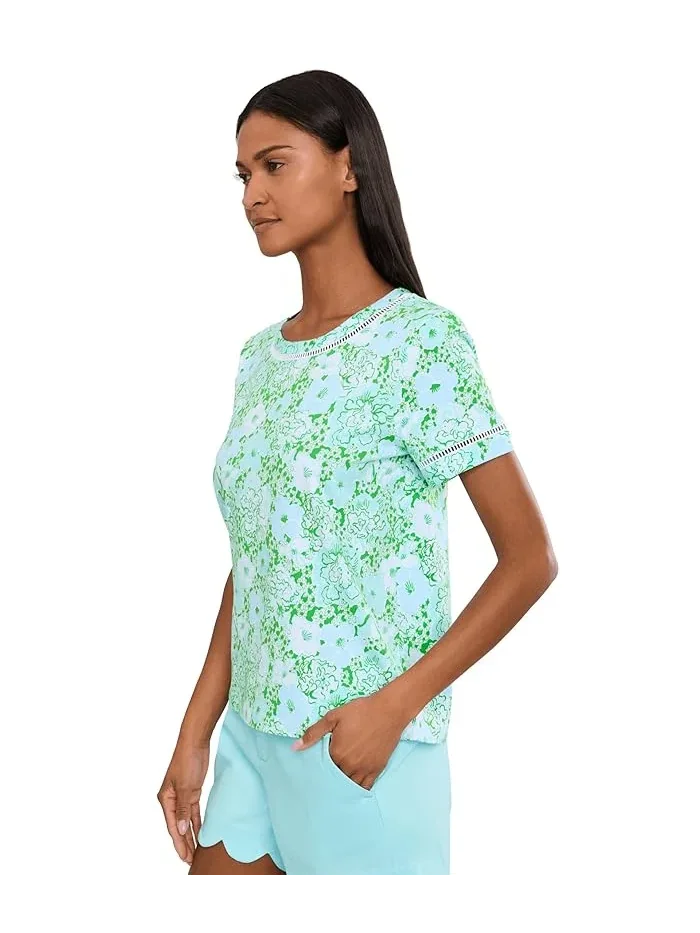 Топ кружевной Clairmont Lilly Pulitzer — изображение 3 из 5, мятный