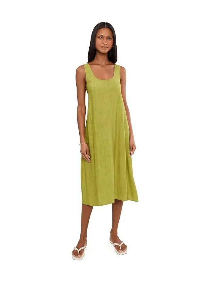 Платье с фольгированным покрытием Terra Foil Crinkle Scoop Neck Gown N by Natori