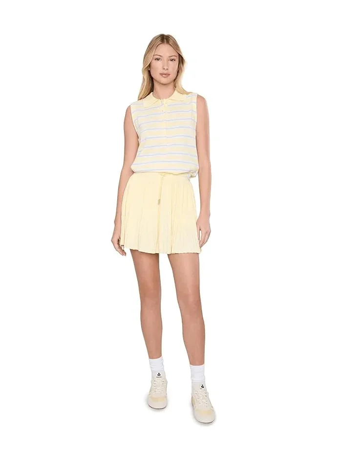 Майка-поло Varley Rue Polo Tank — изображение 2 из 5, синий