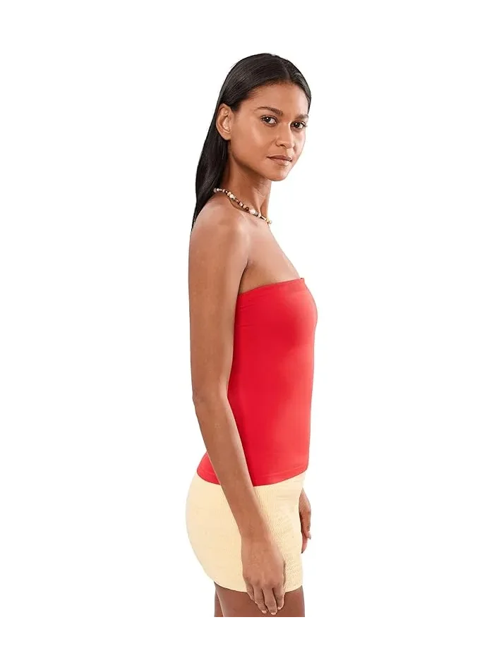 Топ-труба Carrie Free People FP High Risk Red — изображение 3 из 5, красный