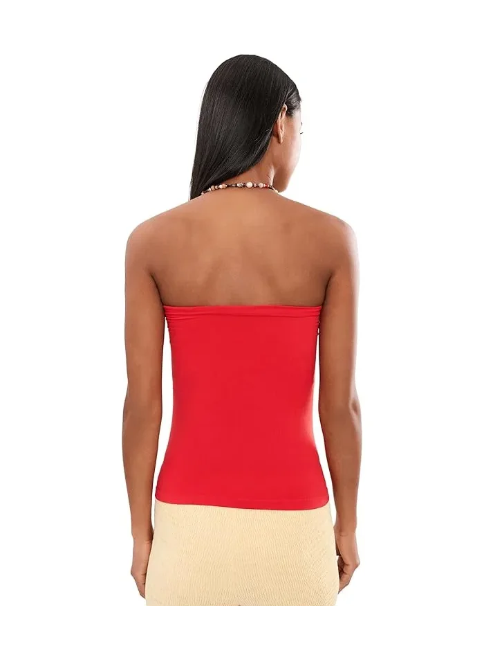 Топ-труба Carrie Free People FP High Risk Red — изображение 4 из 5, красный