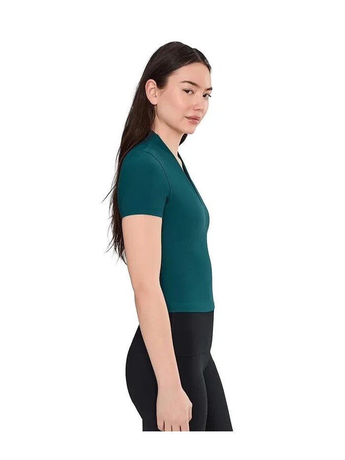Топ Moveknit Rib Limitless TravisMathew — изображение 3 из 5, синий