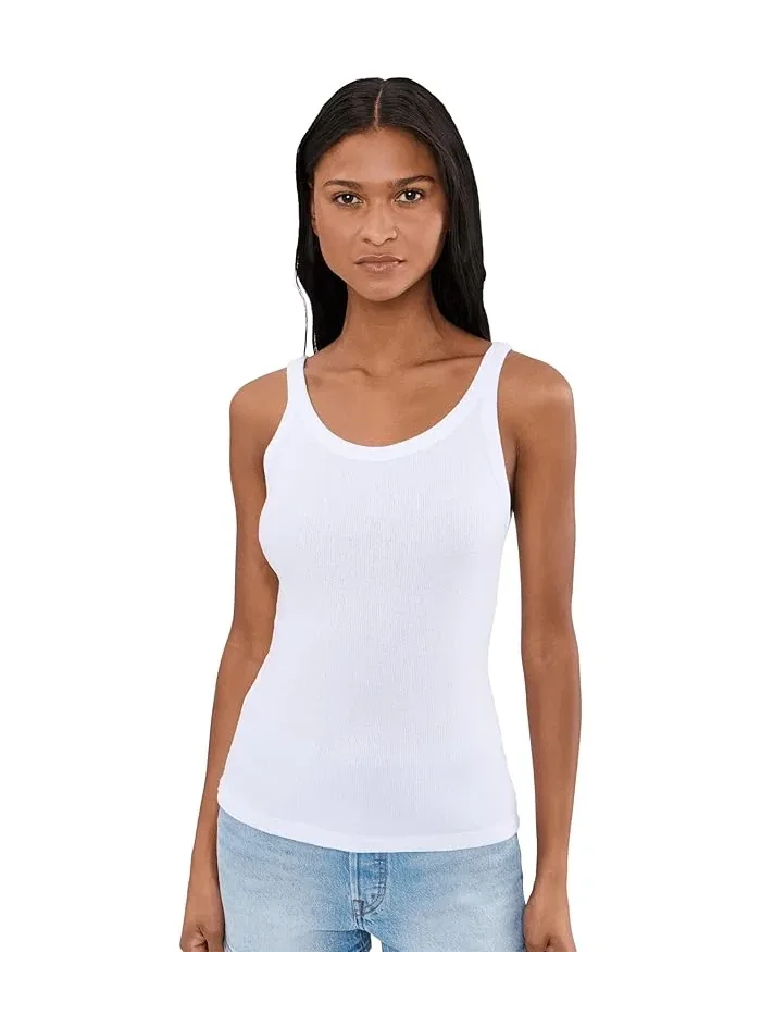 Топ Nicole Wide Crew Tank Michael Stars