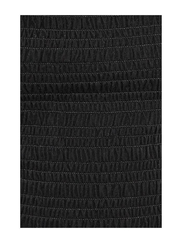 Топ с запахом Scoop Neck Smocked Tank Madewell — изображение 5 из 5, черный
